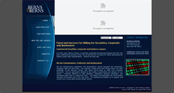 Desktop Screenshot of bernsandberns.com